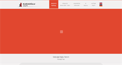 Desktop Screenshot of karaogluyapi.com